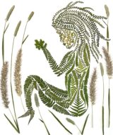 pressed flower art